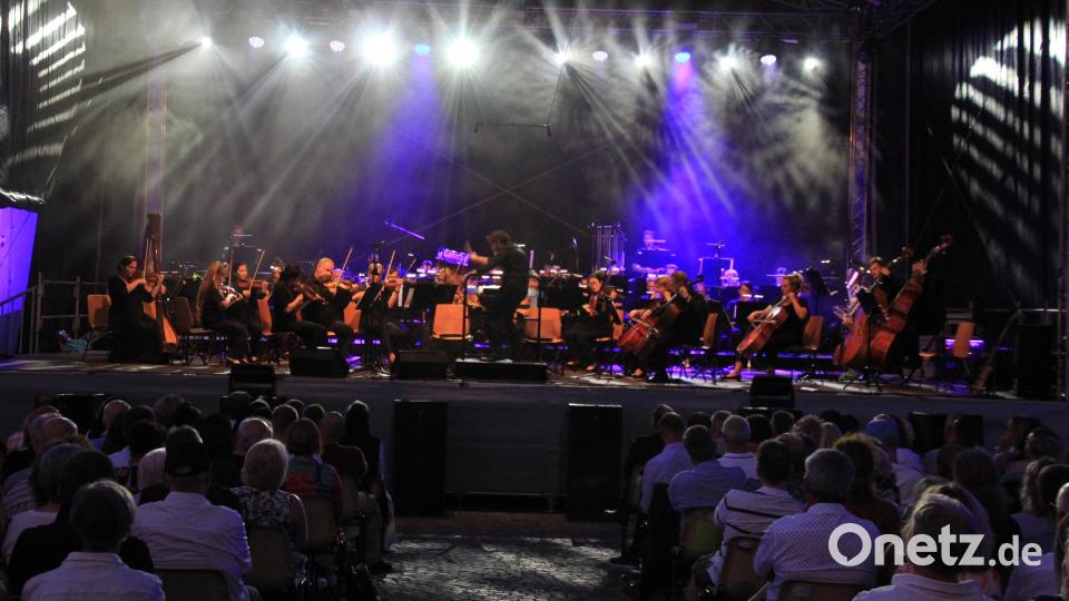 Ein tolles Bühnenbild beim Klassik-Konzert. Bild: kro