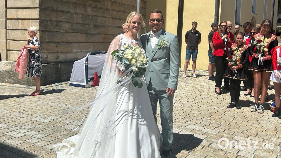 Sophia Heindl-Liebner und Nico Heindl haben sich am vergangenen Samstag das Jawort in der Kirche in Waldeck gegeben. Bild: Jasmin Bauer