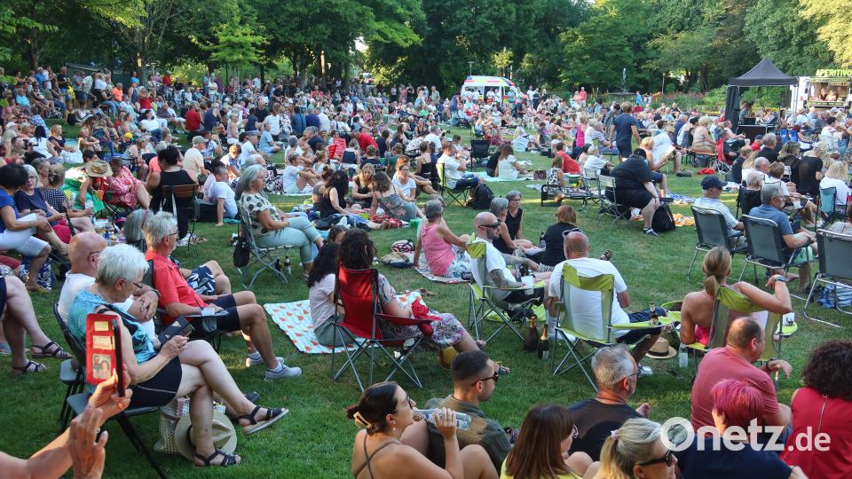 Tolle Kulisse im Max-Reger-Park. Bild: Kunz