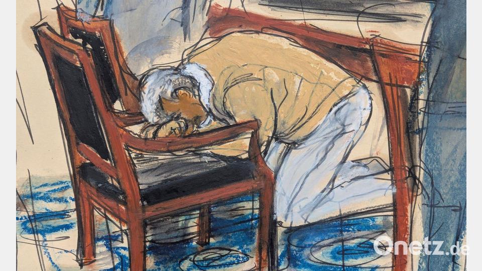 Die Gerichtszeichnung zeigt die Reaktion des US-Rappers Sean &quot;Diddy&quot; Combs am 2.7., nachdem er vor dem Bundesgericht in Manhattan wegen Prostitutionsdelikten verurteilt, aber von den Vorwürfen des Sexhandels und der Erpressung freigesprochen wurde. Bild: Elizabeth Williams/AP/dpa