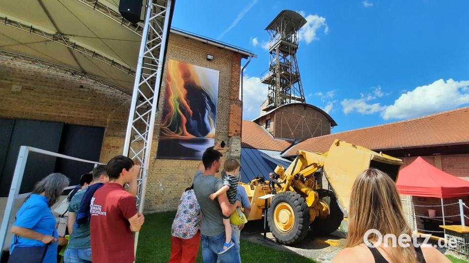 Die Ausstellung in den Hallen des Bergbaumuseums sind ebenso sehenswert wie die Großgeräte auf dem Freigelände. Diese wurden mit großem Aufwand restauriert, so dass bei Führungen der Motor wieder anspringt. Archivbild:  Brigitte Grüner/exb