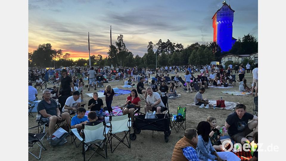 Ausgestattet mit Picknickkörben und Coolern und allerlei Camping Equipment feierten die amerikanischen Soldaten mit ihren Familien und Deutschen Gästen. Bild: Autor MOR [mor] (morgenstern.gerald@t-online.de)