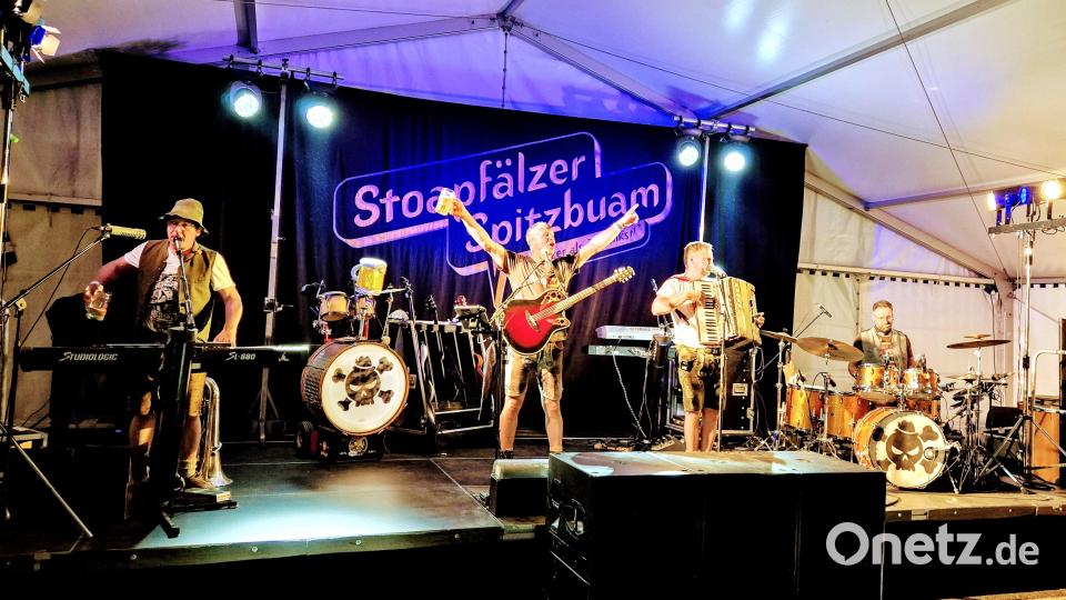 In Hochform präsentierten sich die Stoapfälzer Spitzbuam. Bild: wmi