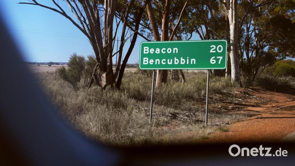 In Beacon in Westaustralien wurde die Vermisste am 29. Juni zuletzt gesehen. Bild: ABC News/ABC News/AP/dpa