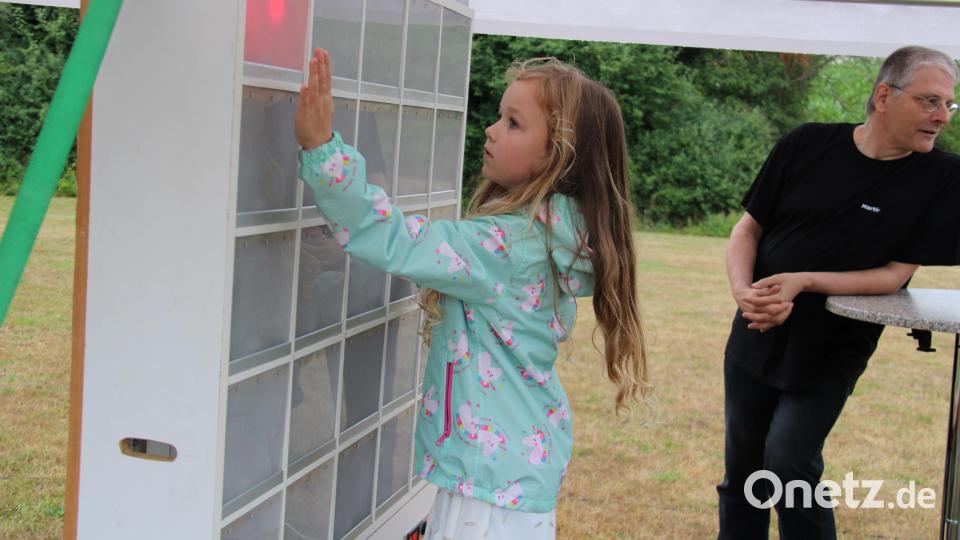 Reaktionsvermögen ist an der Touch-Wall von Martin Steger gefragt. Bild: prh