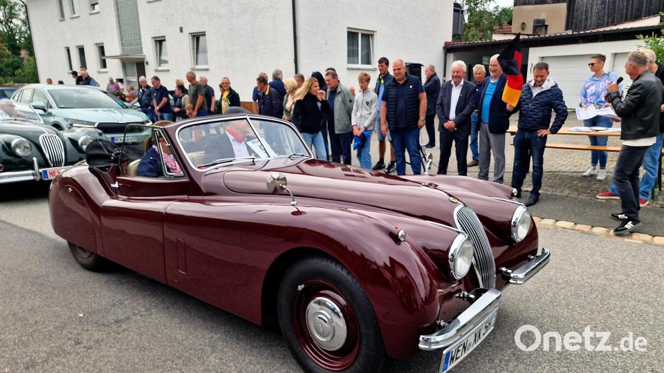 Erstmals beteiligte sich ein Jaguar 3600 cm, 160 PS, Baujahr 1953 Bild: R. Kreuzer