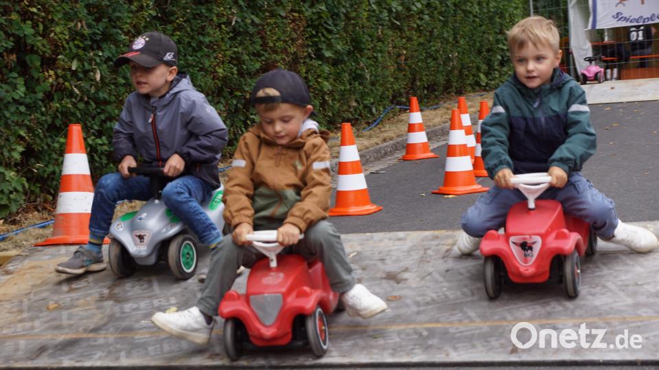 Wie durchgesickert ist, soll beim Bürgerfest in Immenreuth ein Bobbycar-Rennen eine Herausforderung auch für die Gemeinderäte werden. Archivbild: bkr