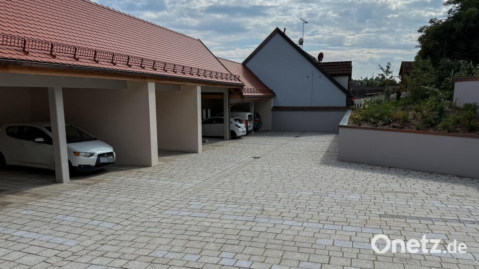 Der Innenhof der Quartiersgarage 1. Dort befinden sich die Parkbuchten. Bild: Susanne Forster