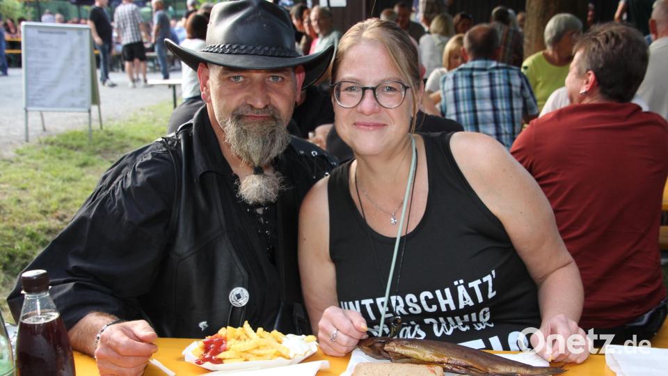 Auch echte, originelle Typen waren auf dem Fischerfest anzutreffen. Bild: kro
