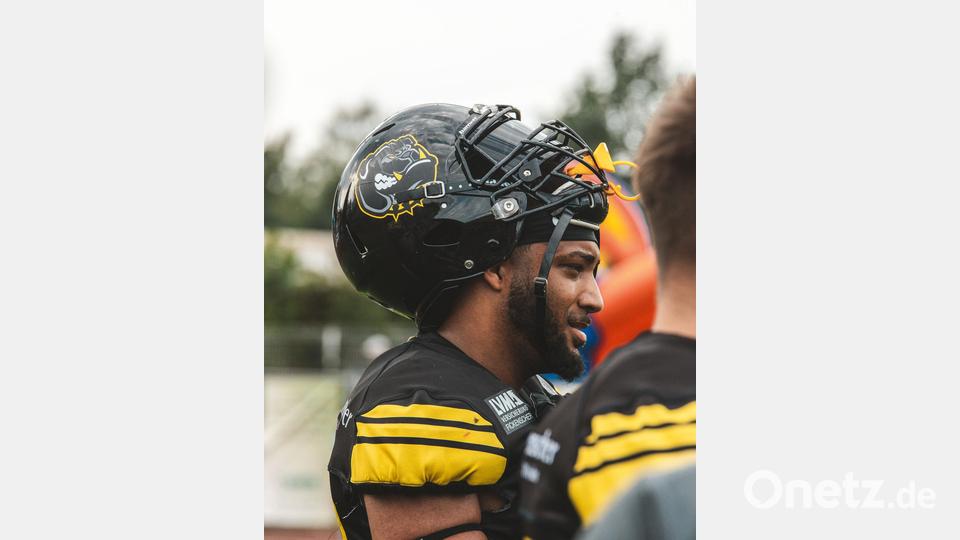 Szenen vom 66:7-Heimsieg der Amberg Mad Bulldogs gegen die Passau Pirates am 20. Juli 2025. Bild: Philipp Ponader