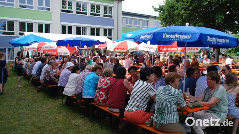 Lang ist es her. Das letzte Bürgerfest in Kulmain fand 2018 bei schönem Wetter statt. Archivbild: Gemeine Kulmain/exb