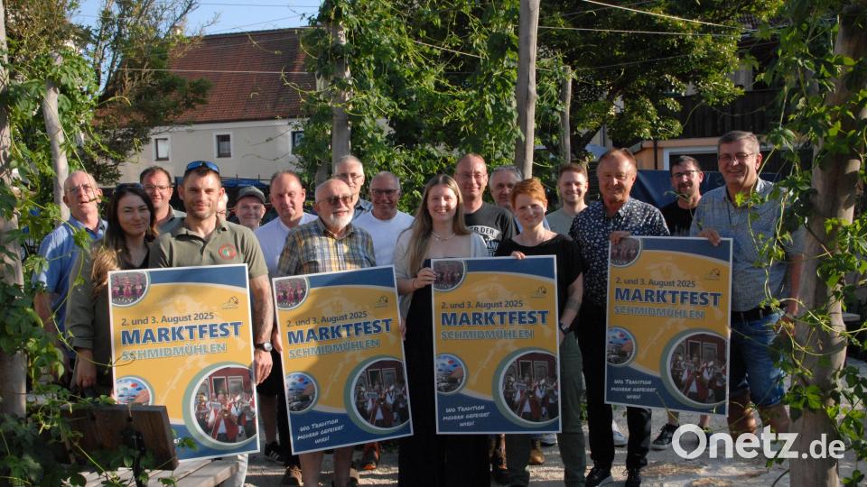 Die Vorbereitungen sind abgeschlossen, die Organisatoren freuen sich jetzt nur noch auf das Marktfest. Bild: pop