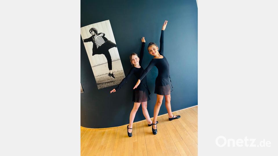 Ida und Annabell lieben Ballett. Bild: Grundschule Neustadt