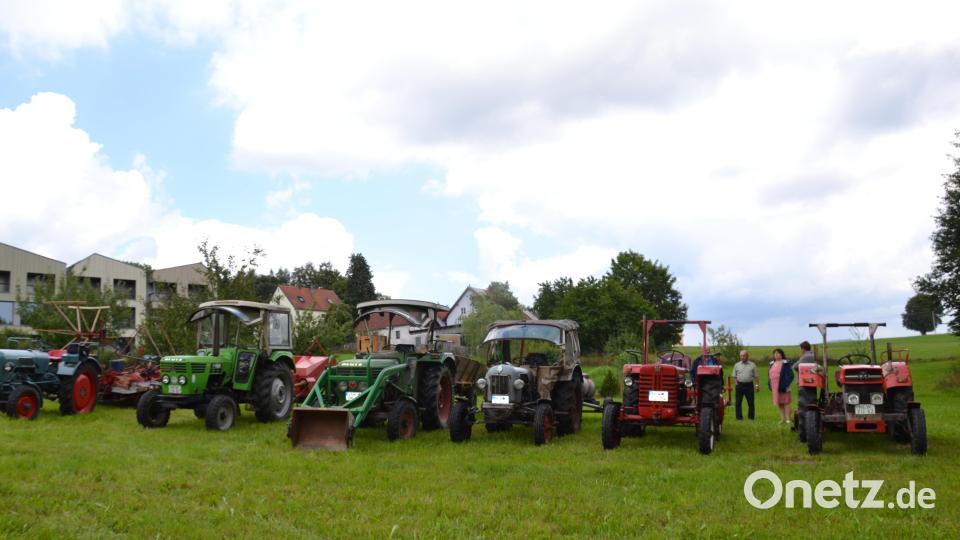 Die alten Bulldogs und „Dieselrösser“ von den Oldtimerfreunden fanden großes Interesse. Bild: gi