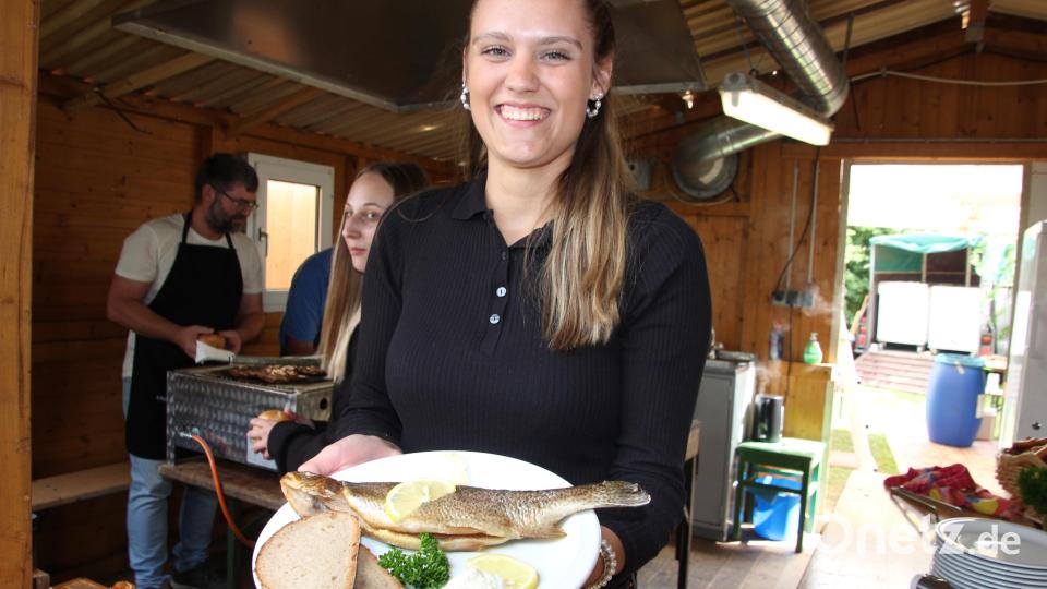 Geräucherte Forellen, charmant serviert. Bild: kro