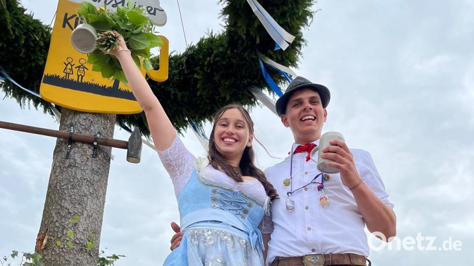 Das Oberkirwapaar Clemens Mertel und Julia Pirner. Bild: lei