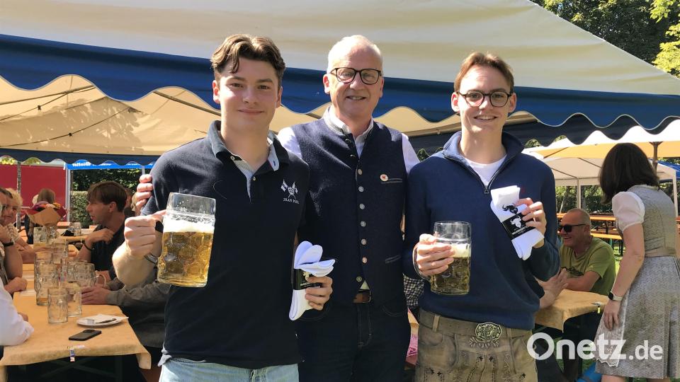 Aus Norwegen ist Gastschüler Oliver (links) auf den Frohnberg gekommen. Bild: mma