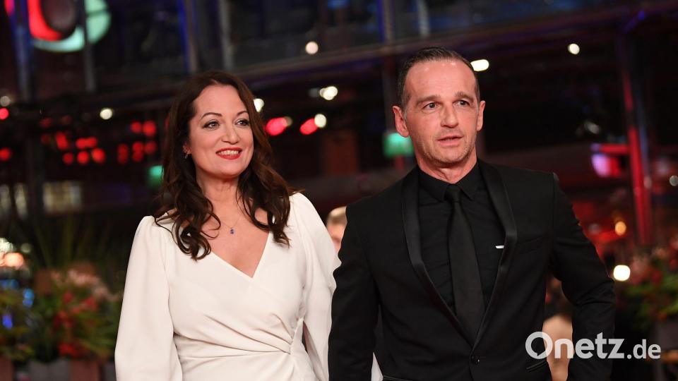 Waren lange das wohl glamouröseste Paar im politischen Berlin: Ex-Außenminister Heiko Maas (SPD) und Schauspielerin Natalia Wörner. (Archivbild) Bild: Britta Pedersen/dpa