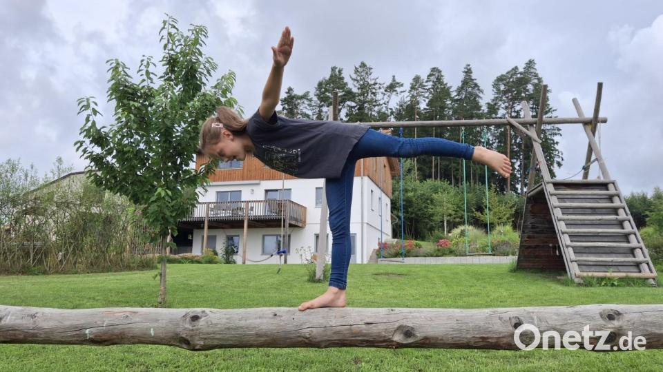 &quot;Turnen macht einfach Spaß&quot;, sagt Johanna. Bild: Marina Lohrer