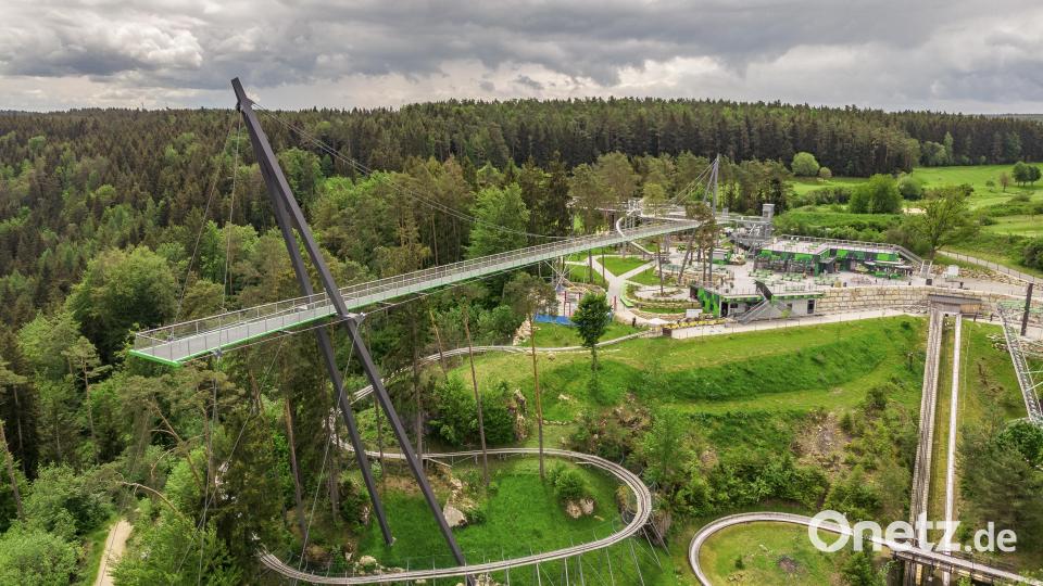 So sieht das Ganze von oben aus. Bild: Erlebnisfelsen Pottenstein