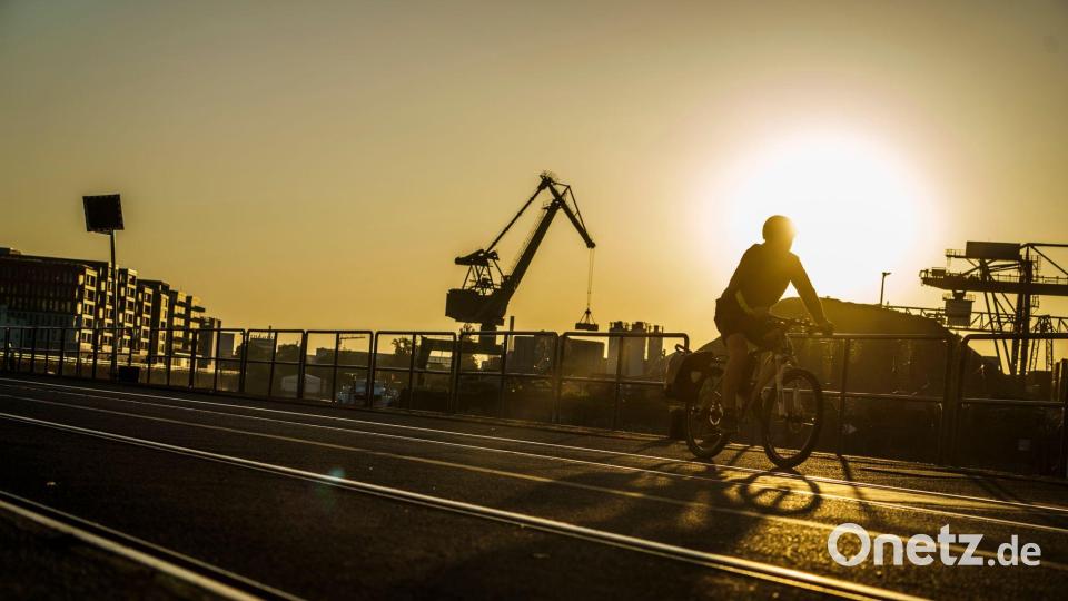 Jeden Tag etwas heißer: Am Mittwoch werden mancherorts 38 Grad erwartet. Bild: Andreas Arnold/dpa