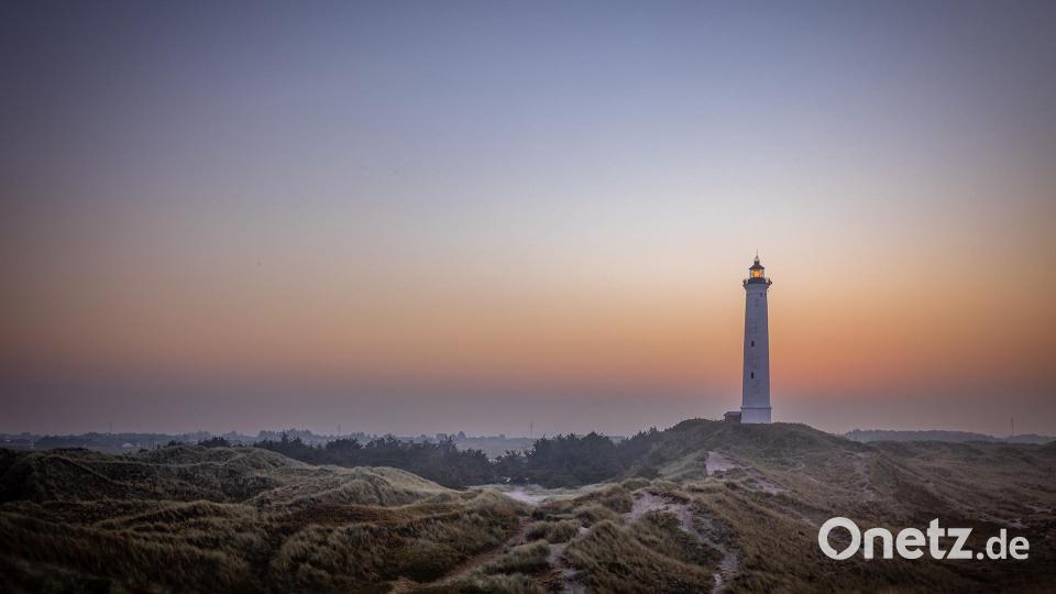 Morgenstimmung am Lnygvig Fyr. Einem der bekanntesten Leuchttürme Dänemarks. Bild: Peter Müller