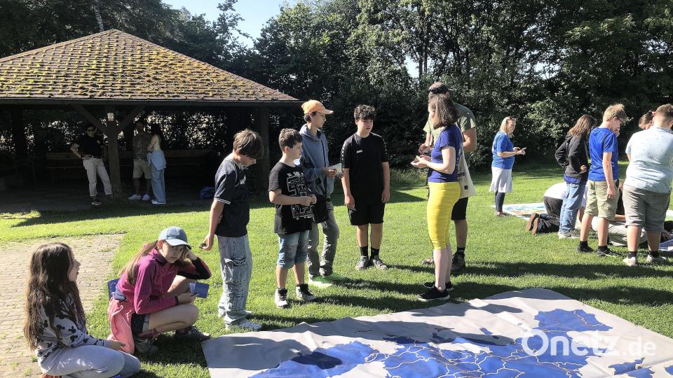 Die Länder Europas zu bestimmen, war nur eine von mehreren Aufgaben, die die Jugendlichen abarbeiten mussten. Bild: wro