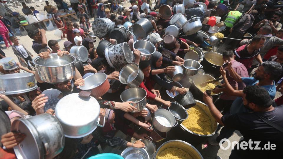 In Gaza hat die akute Mangelernährung bei Kindern einen Höchststand erreicht, sagt die UN. (Archivbild) Bild: Omar Ashtawy/APA Images via ZUMA Press Wire/dpa