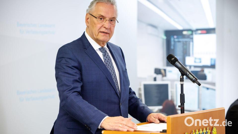 Der auch für den Sport zuständige Innenminister Joachim Herrmann (CSU) sieht in der Austragung Olympischer Spiele in München große Chancen für die Stadt und den gesamten Freistaat. Archivbild: Matthias Balk/dpa