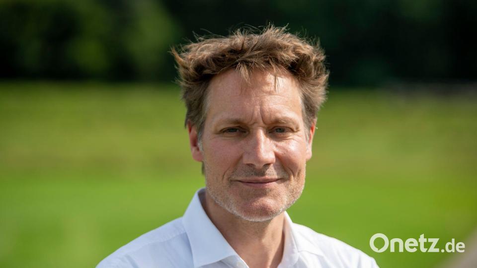 Ludwig Hartmann (Grüne), Vizepräsident des bayerischen Landtags, ist einer der prominentesten Olympia-Gegner in München. Bild: Stefan Puchner/dpa