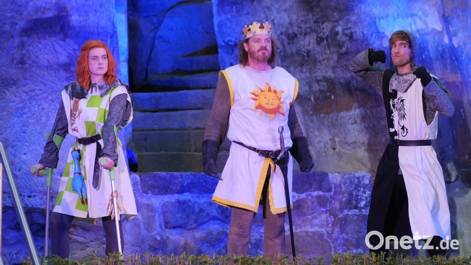 König Artus und die Ritter seiner Tafelrunde. Archivbild: Florian Wein