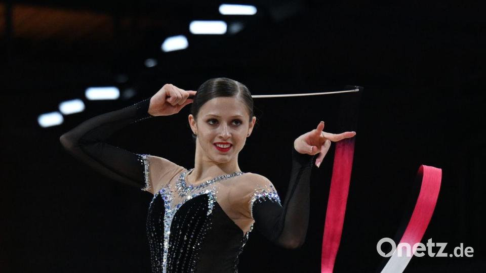 Überzeugt bei ihrem WM-Debüt: Anastasia Simakova. Bild: Hendrik Schmidt/dpa