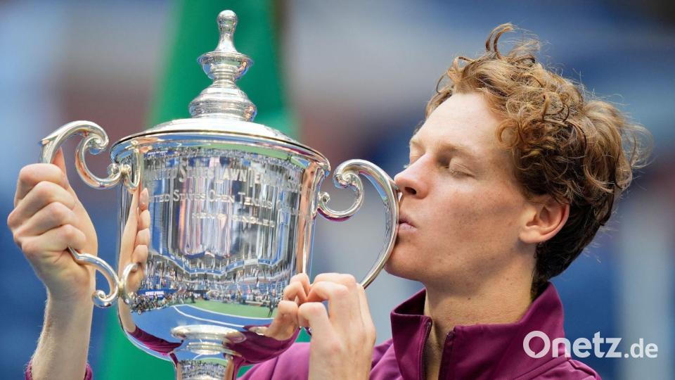 Jannik Sinner feierte 2024 den Titel in New York. Bild: Seth Wenig/AP/dpa