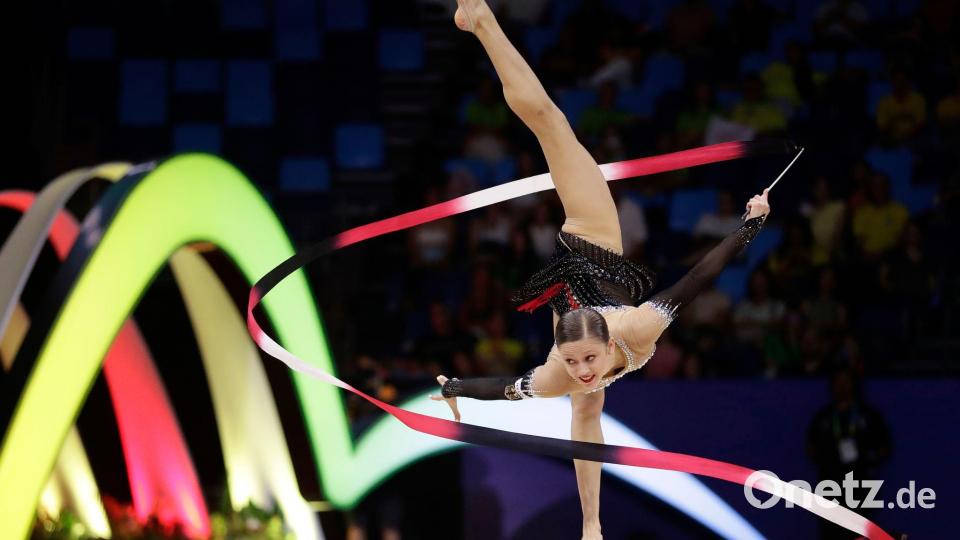 Anastasia Simakova wird bei ihrem Debüt WM-Sechste. Bild: Bruna Prado/AP