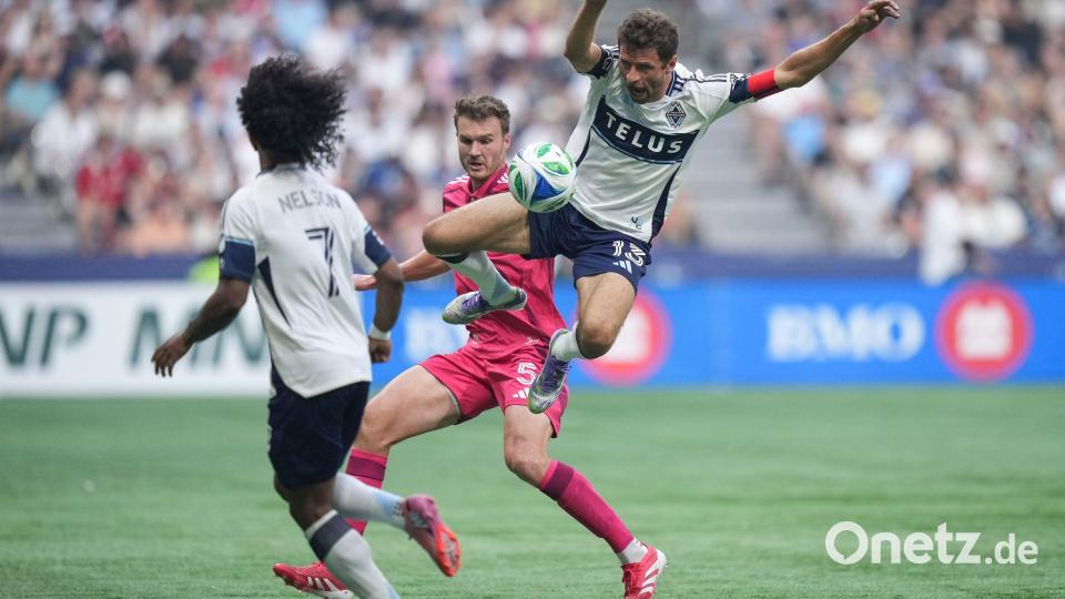 Thomas Müller sorgte in seinem ersten Startelf-Einsatz für die Entscheidung. Bild: Darryl Dyck/The Canadian Press/AP/dpa