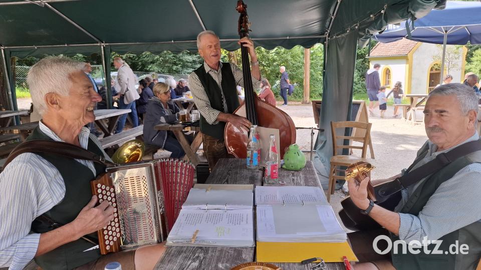 Die &quot;Erzberg Muse&quot; unterhielt die Besucher des Museumswirtshauses. Bild: jua