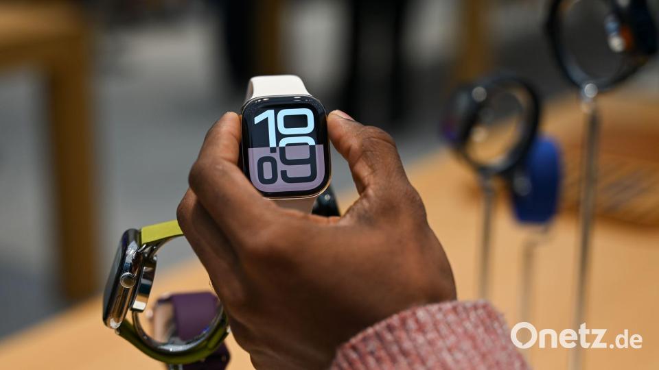 Sind Apples Armbandgeräte tatsächlich CO-2-neutral hergestellt? Bild: Katharina Kusche/dpa