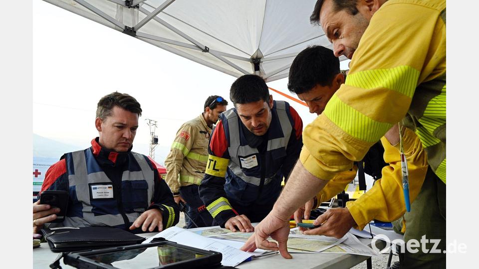 Der Einsatz der deutschen Feuerwehrleute in Spanien wurde nach gut einer Woche beendet und die Rückfahrt nach Deutschland angetreten. (Archivbild) Bild: Sven Käuler/dpa