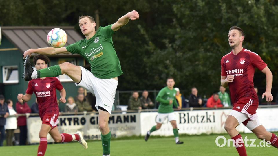 Lukas Heinrich ist mit 6 Toren der aktuell beste Torschütze des FC Wernberg. Auf ihn muss die SpVgg Pfreimd im Derby besonders aufpassen. Bild: mhs