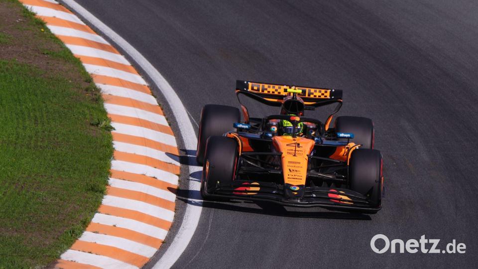 Lando Norris war schnell unterwegs. Bild: Bradley Collyer/PA Wire/dpa