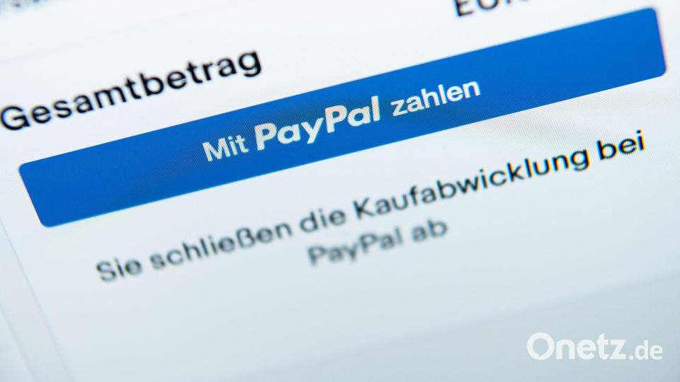 Paypal ist der mit Abstand wichtigste Online-Zahlungsdienst auf dem deutschen Markt. (Symbolbild) Bild: Silas Stein/dpa