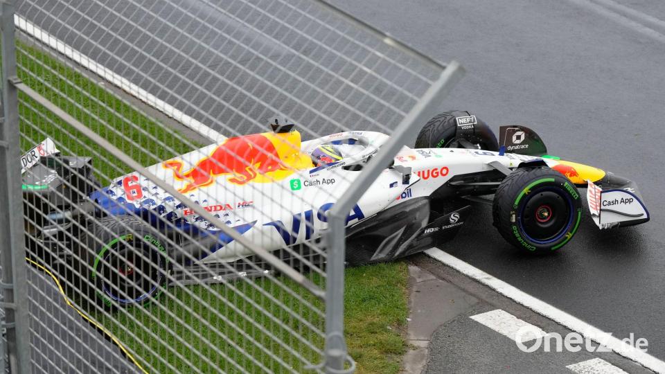 Bitterer Moment: Noch vor dem Start schied Hadjar in Australien aus. (Archivbild) Bild: Asanka Brendon Ratnayake/AP/dpa