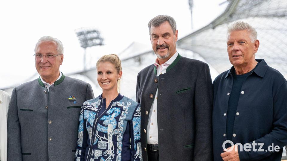 Ein breites Bündnis aus Politik und Sport will die Olympischen Spiele nach München holen. Bild: Leonie Asendorpf/dpa