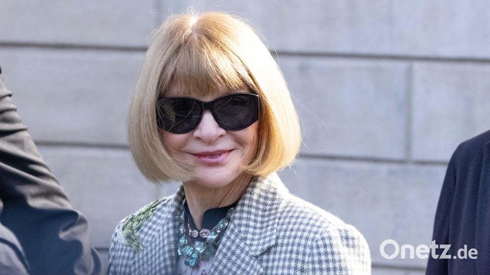 Weltberühmt dank Bob-Frisur und Sonnenbrille: Anna Wintour. (Archivbild) Bild: Cinzia Camela/LPS via ZUMA Press Wire/dpa
