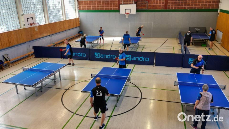 PingPongParkinson beim SV Warsingsfehn. Bild: Lars Penning/dpa