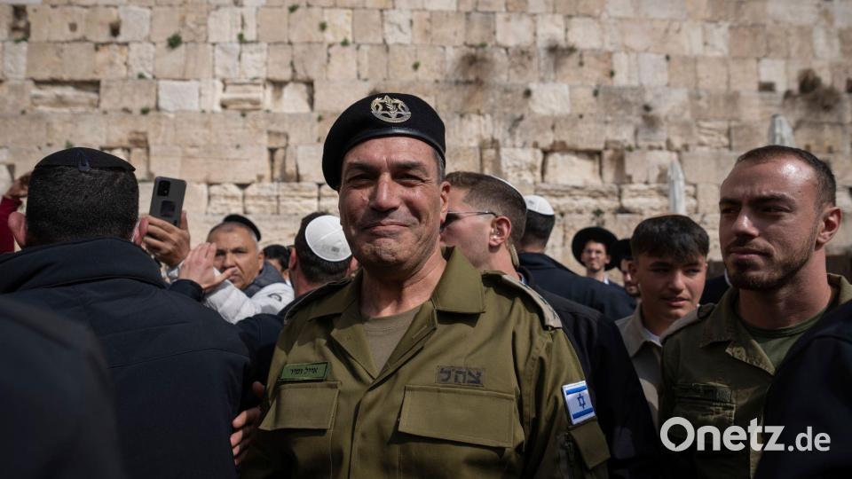 Auch Armeechef Zamir soll vor der geplanten Einnahme der Stadt Gaza gewarnt haben. (Archivbild) Bild: Ohad Zwigenberg/AP/dpa