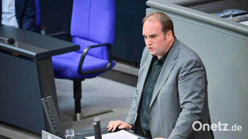 Sebatstian Roloff will neuer Co-Vorsitzender der Bayern-SPD werden. (Archivbild) Bild: Sebastian Christoph Gollnow/dpa