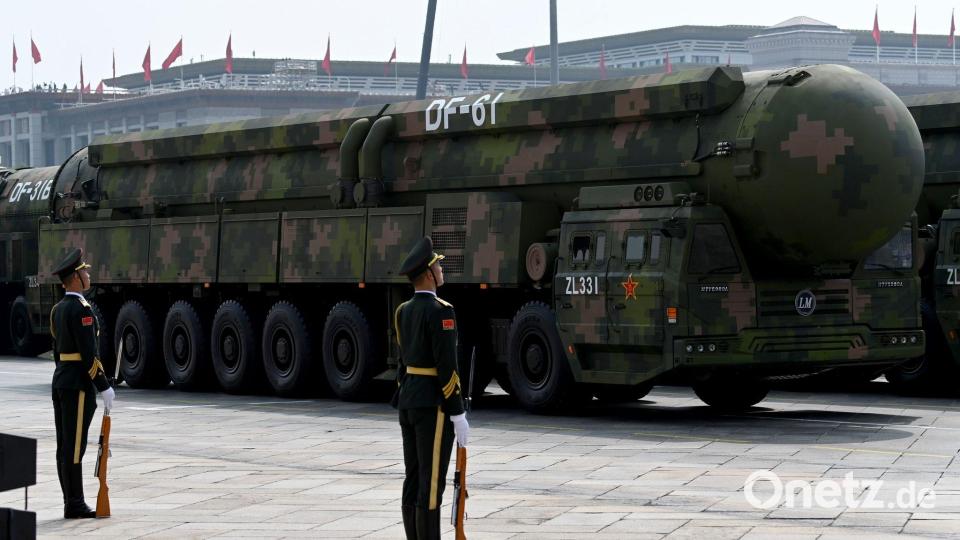 China besitzt schon länger Interkontinentalraketen, die es stets weiterentickelt. Bild: Johannes Neudecker/dpa