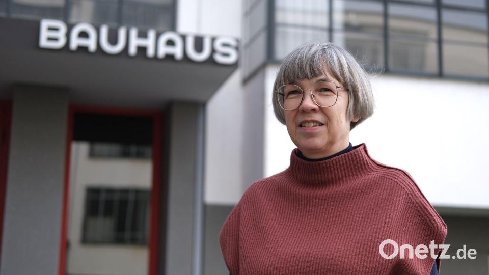 Bauhaus-Chefin Barbara Steiner freut sich auf das 100. Bauhaus-Jubiläum. (Archivbild) Bild: Sebastian Willnow/dpa