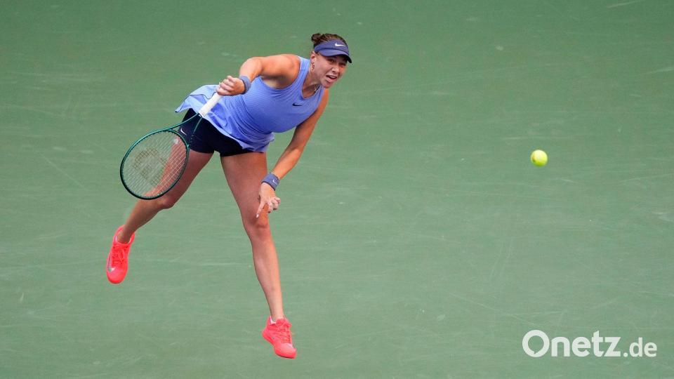 Die Revanche für Wimbledon gelingt: Amanda Anisimova gelingt die Revanche für ein 0:6, 0:6. Bild: Yuki Iwamura/AP/dpa